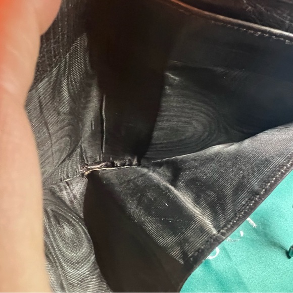 Gucci Compact Trifold Wallet Sherry line GG Canvas Preloved Unisex - Picture 15 of 16